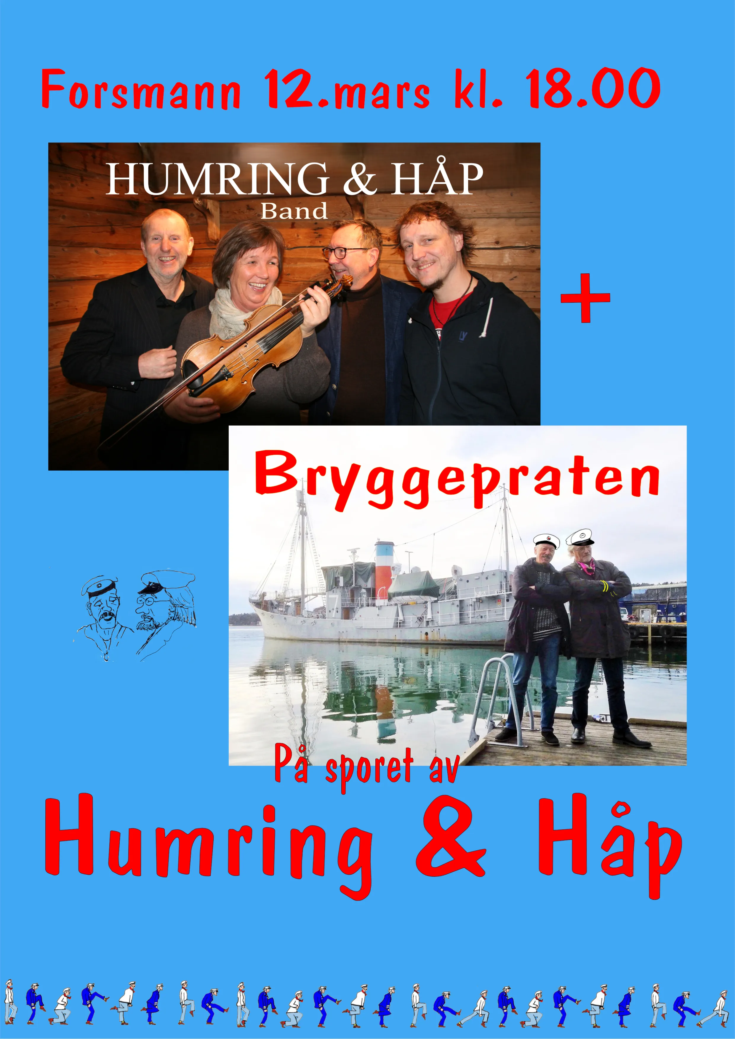 En forside til boka Bryggepraten 2 før vi legger på røret..?